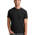 True Classic Mens T-Shirts – Short Sleeve Crew Neck T Shirts for Man, Cotton Blend Plain Novelty Men's T-Shirts, Pack of 1, Black, XL